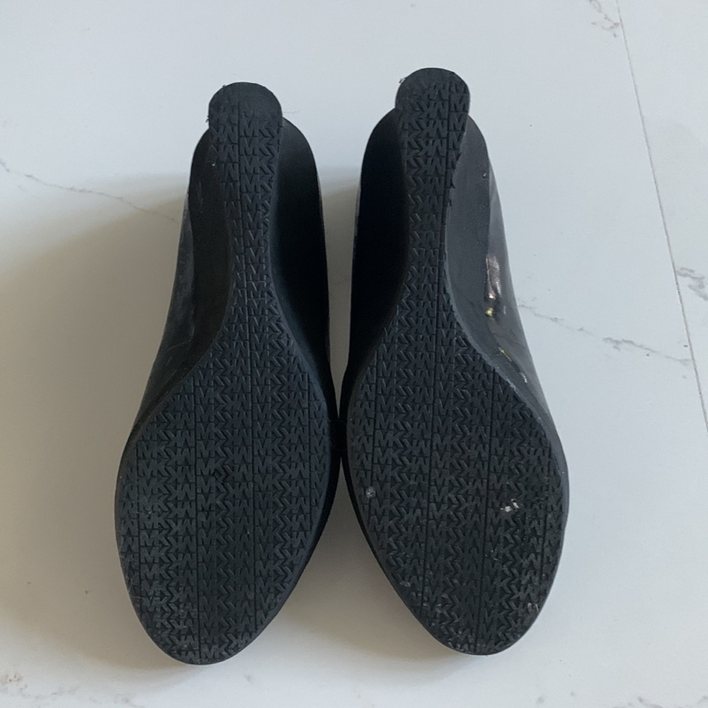 Michael Kors Peep Toe Wedges - Picture 2 of 6